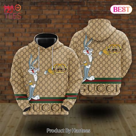 fake gucci hoodie bugs bunnie|bugs bunny hoodie.